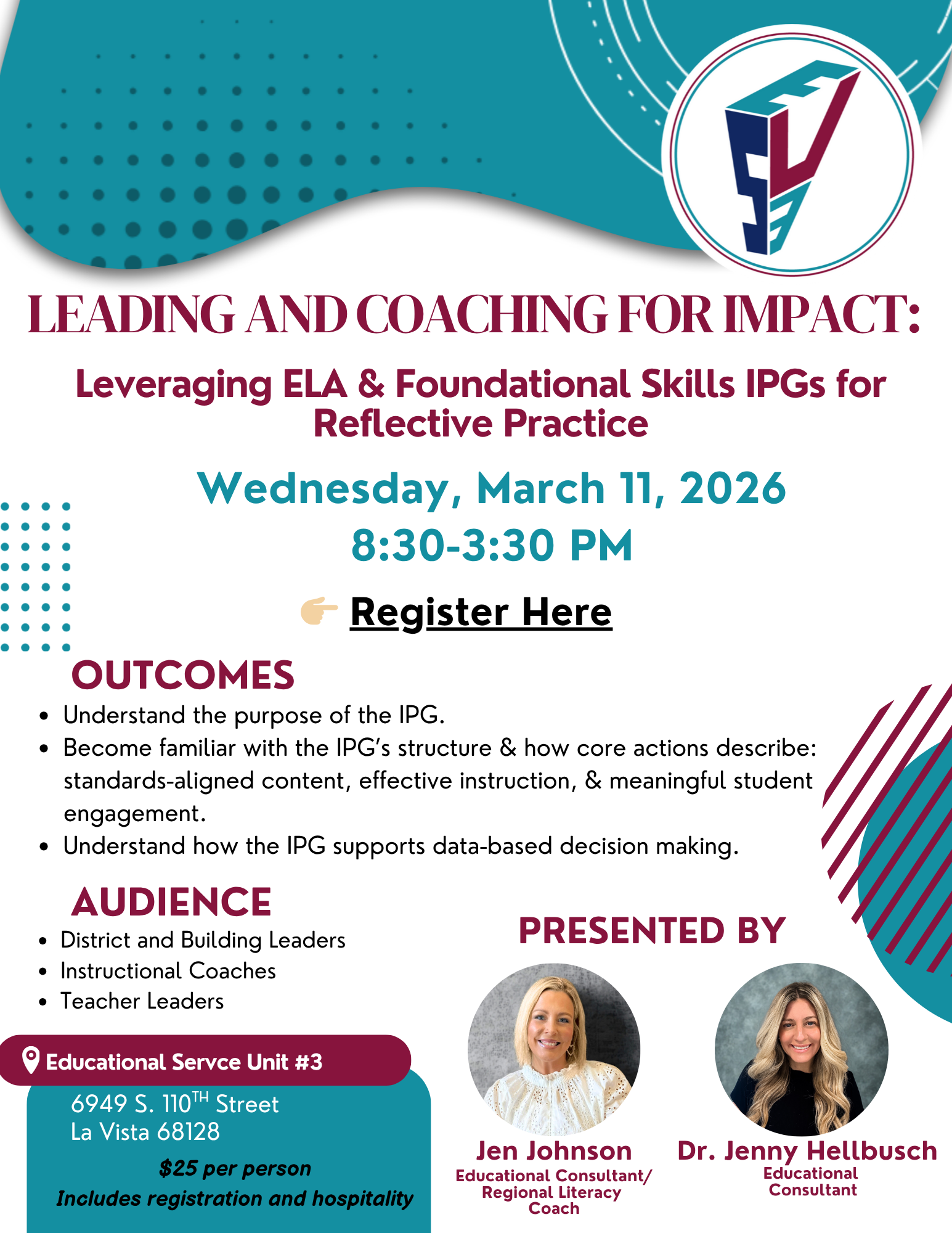 Click here to register for leading and coaching for impact, 3-11-25, #24908